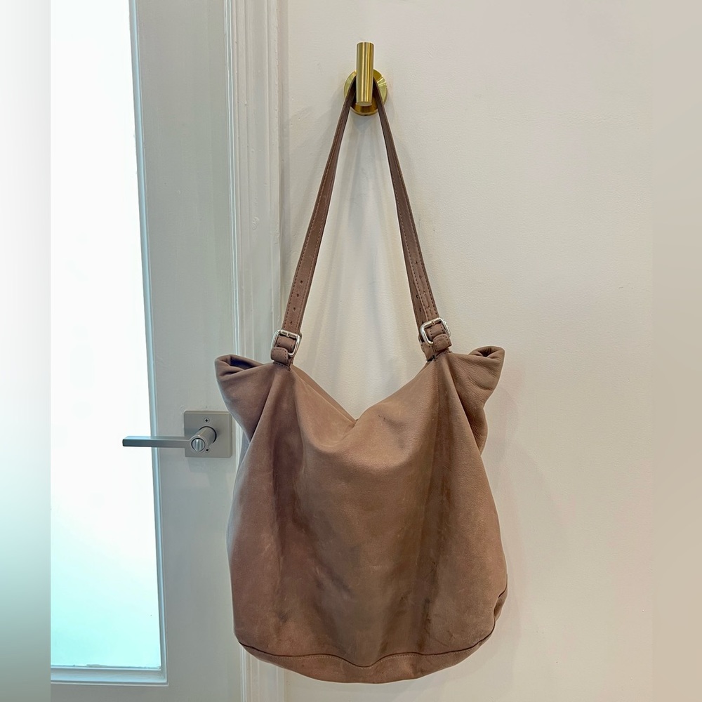 Tylie Malibu Python Large Leather Bag - image 3